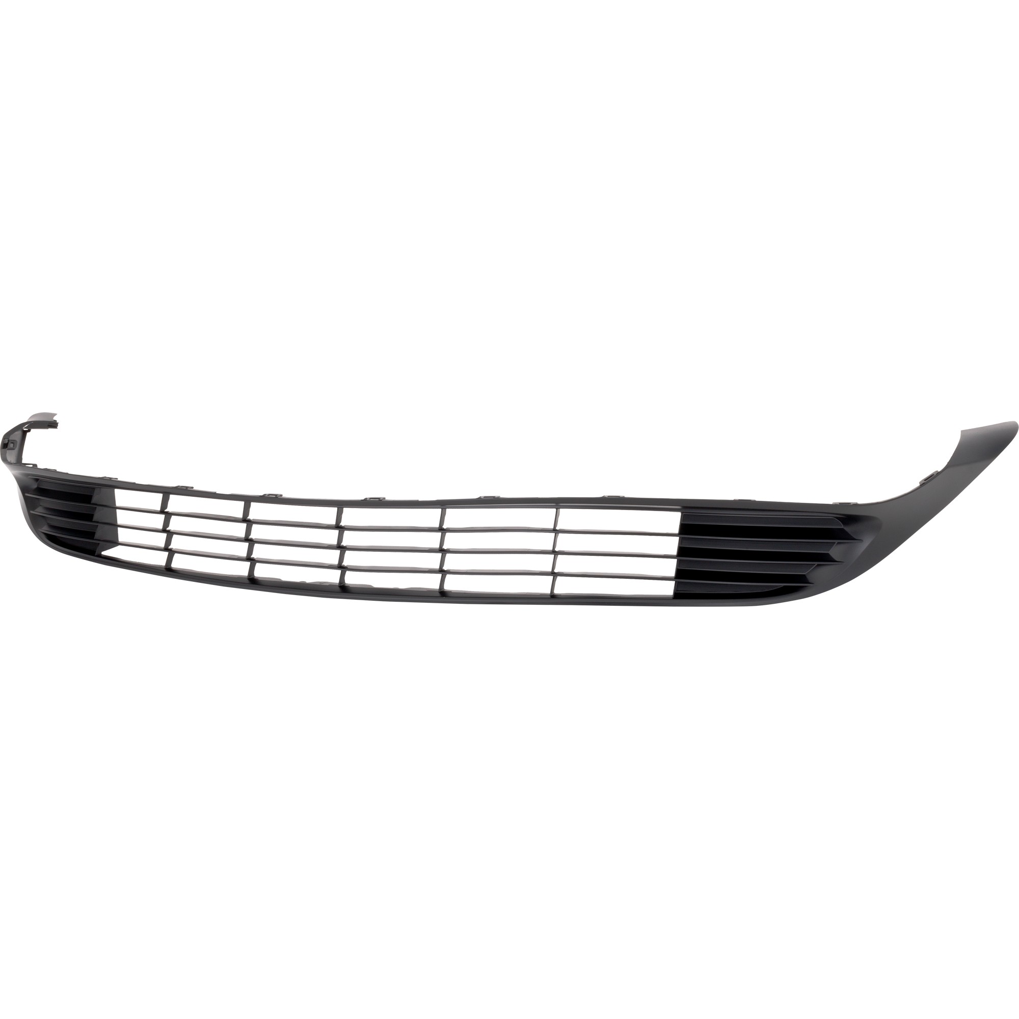 Front Bumper Grille for Toyota Prius 2019-2022, Textured Black without Fog Light Holes, Replacement