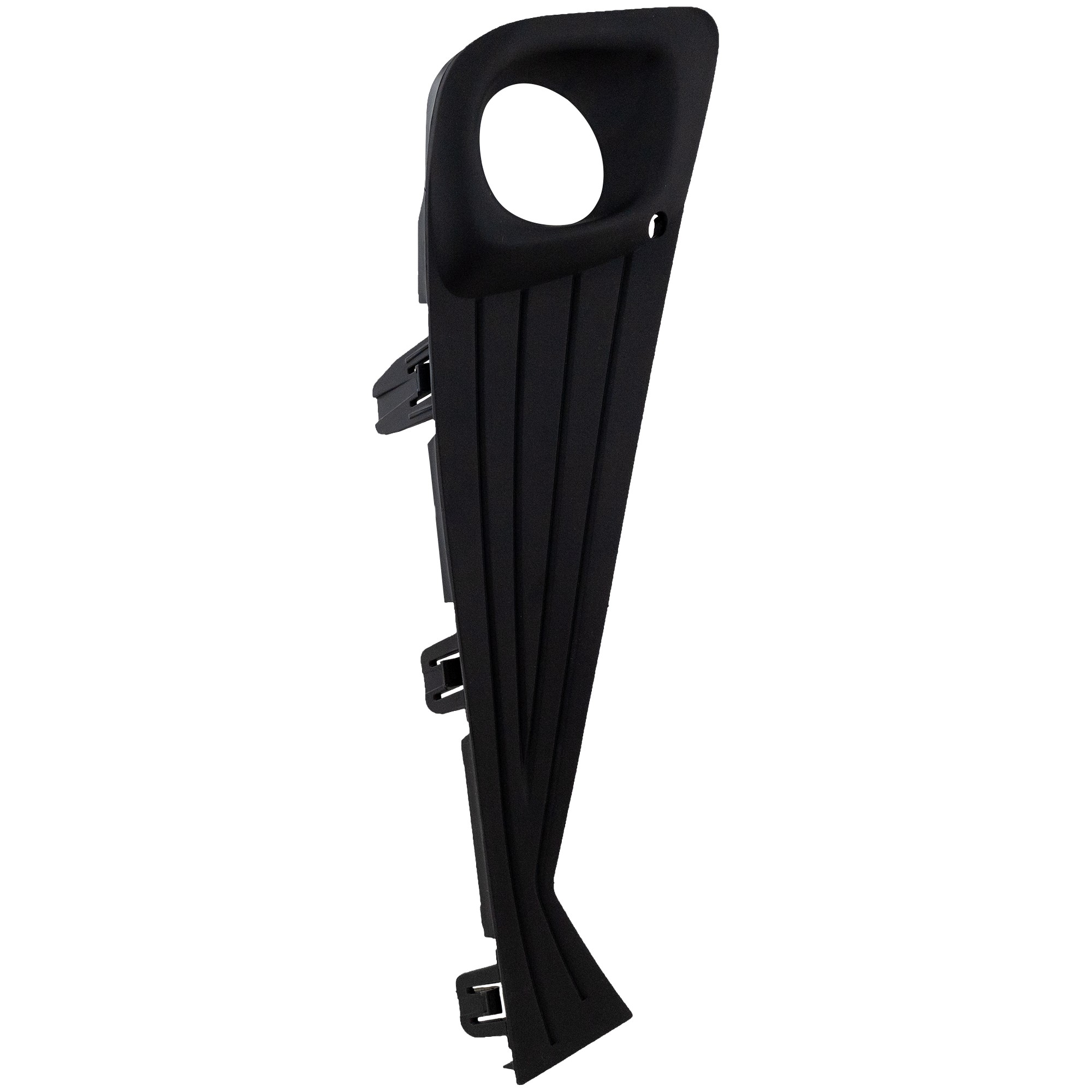 Front Bumper Molding for Toyota C-HR 2020-2022, Right (Passenger) Side, Hole Cover, Textured Black, Plastic, Limited Model, Japan Built Vehicle, Replacement