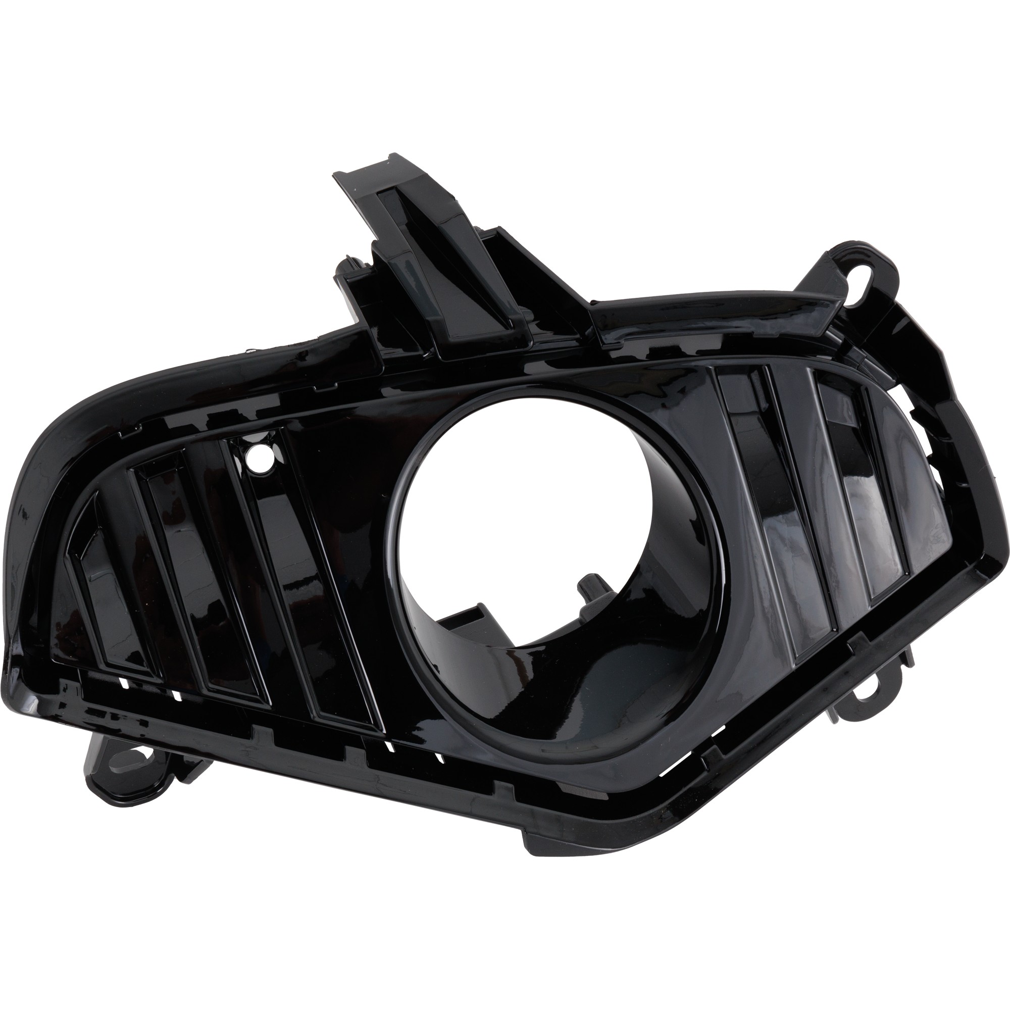 Fog Light Molding for Toyota RAV4 2019-2021, Right (Passenger), Black, Hybrid, Limited/XLE/XLE Premium/XSE Models, Replacement