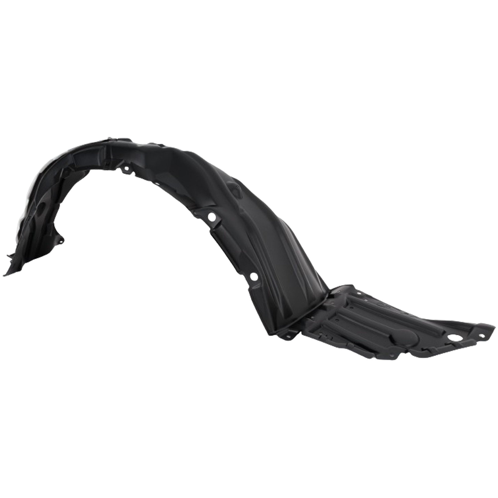 Front Fender Liner for Toyota Corolla 2019-2023, Right (Passenger), Plastic, Vacuum Form, Fits 15 Inch/16 Inch Wheels, Hatchback, Replacement