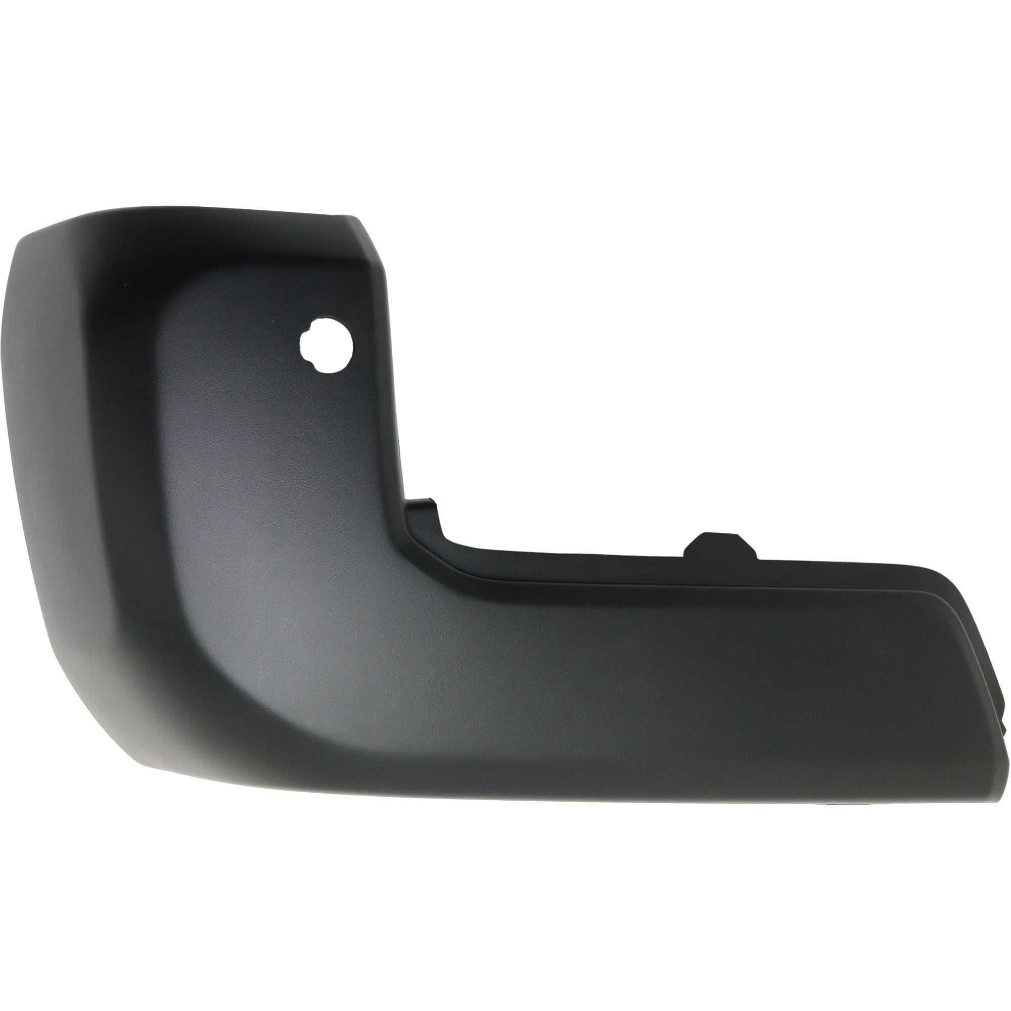 Rear Bumper End Cap for Toyota Tacoma 2016-2023, Left (Driver) Side, Textured, with Park Assist Sensor Holes, Replacement (CAPA Certified)