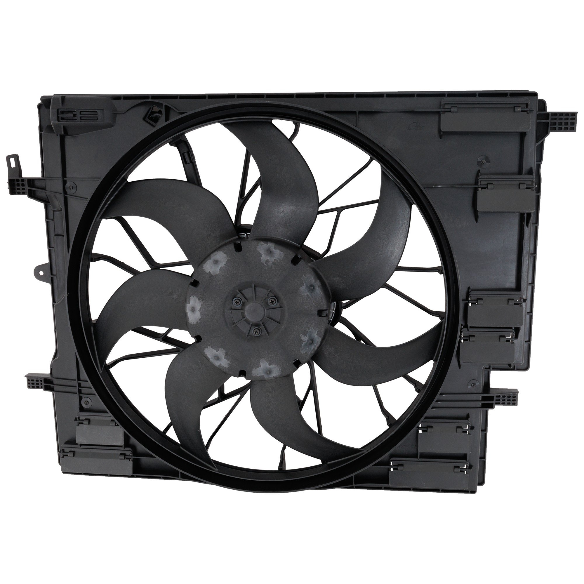 Single Radiator Fan Assembly for 2017-2021 Volvo S90, 2019-2021 Volvo V90 and V60, Excludes Plug-In Models, Replacement