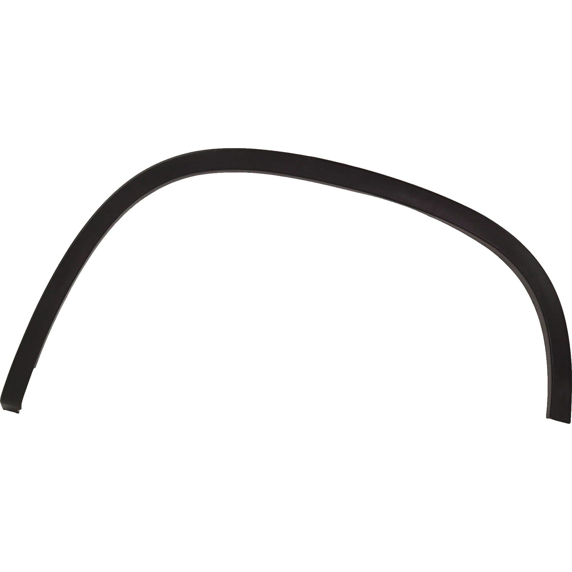 OE Style Rear Wheel Opening Molding for Volkswagen Tiguan 2012-2018, Textured Black, Left (Driver), 1-Piece, without R-Line Package, Replacement