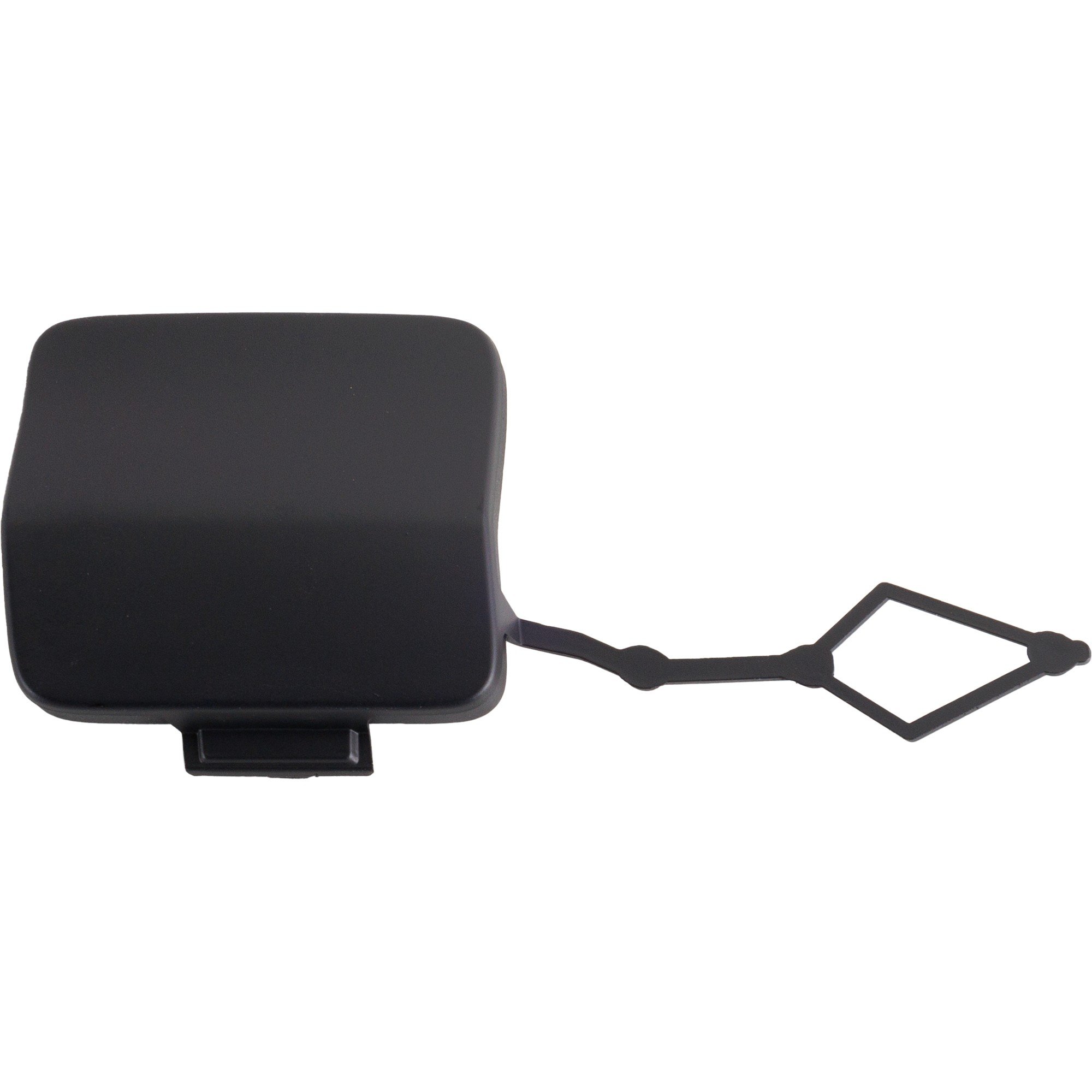Rear Bumper Tow Hook Cover for 2019-2021 Volkswagen Jetta, Primed (Ready to Paint), Replacement
