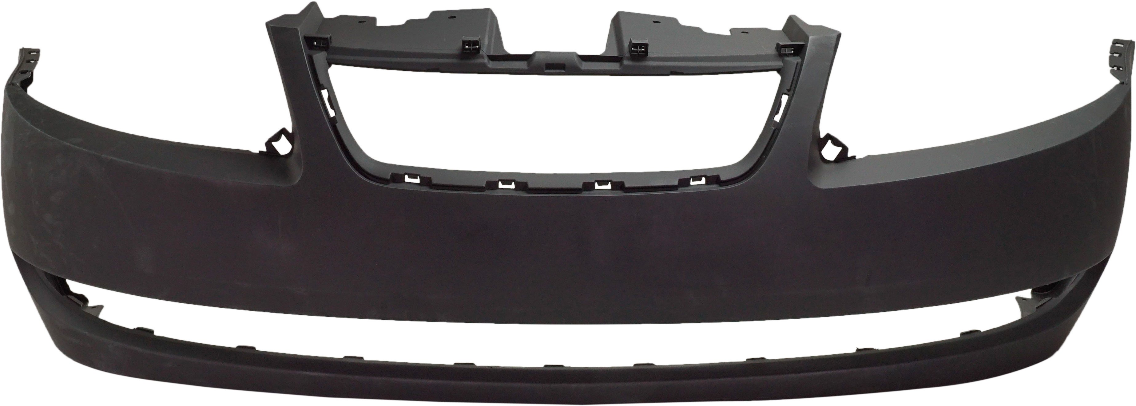 Front Bumper Cover for Saturn ION Sedan, Primed (Ready to Paint), Suitable for 2005-2007 Models, Replacement