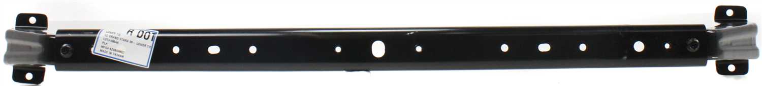 Steel Radiator Support Lower Tie Bar for Suzuki Grand Vitara 2006-2013, Replacement
