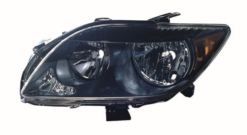 Left (Driver) Headlight Lens/Housing for 2007 - 2009 Scion tC Base Model, Front Assembly Replacement, w/Base Package,  8117021170, Replacement