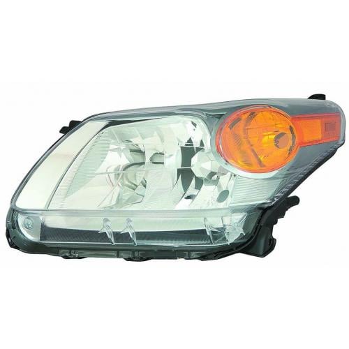 XD 2013-2014 Left (Driver) Headlight for Vehicle, Lens and Housing - CAPA-Certified, Replacement