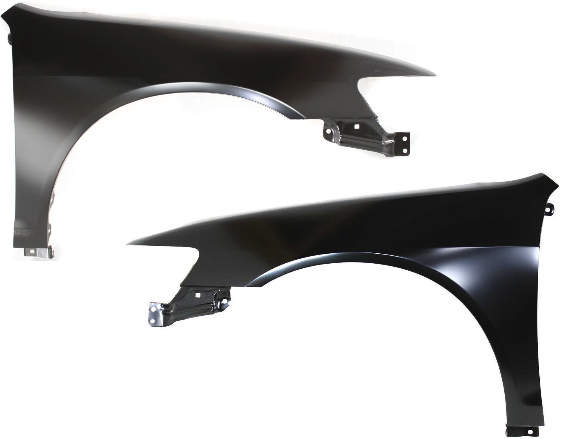 Front Fender Pair/Set for Honda Accord 1998-2002, Primed (Ready to Paint), Right (Passenger) and Left (Driver), Coupe, Replacement