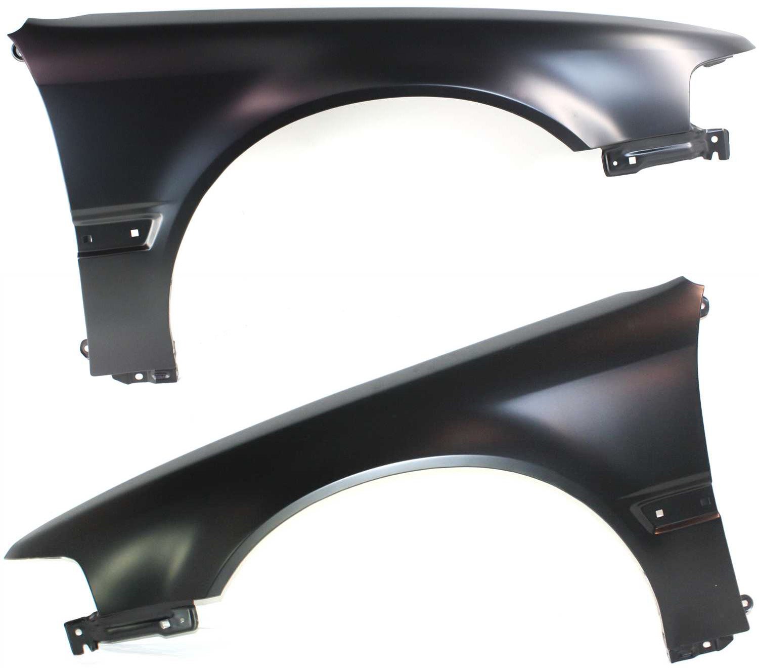 Front Fender Pair/Set for Honda Accord 1990-1993, Right (Passenger) and Left (Driver), Primed (Ready to Paint), Replacement