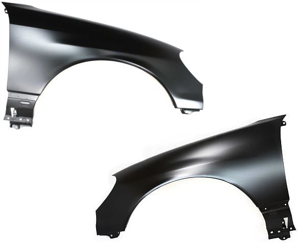 Front Fender Pair/Set for Lexus GS300, Years 1998-2005, Right (Passenger) and Left (Driver), Primed (Ready to Paint) Replacement