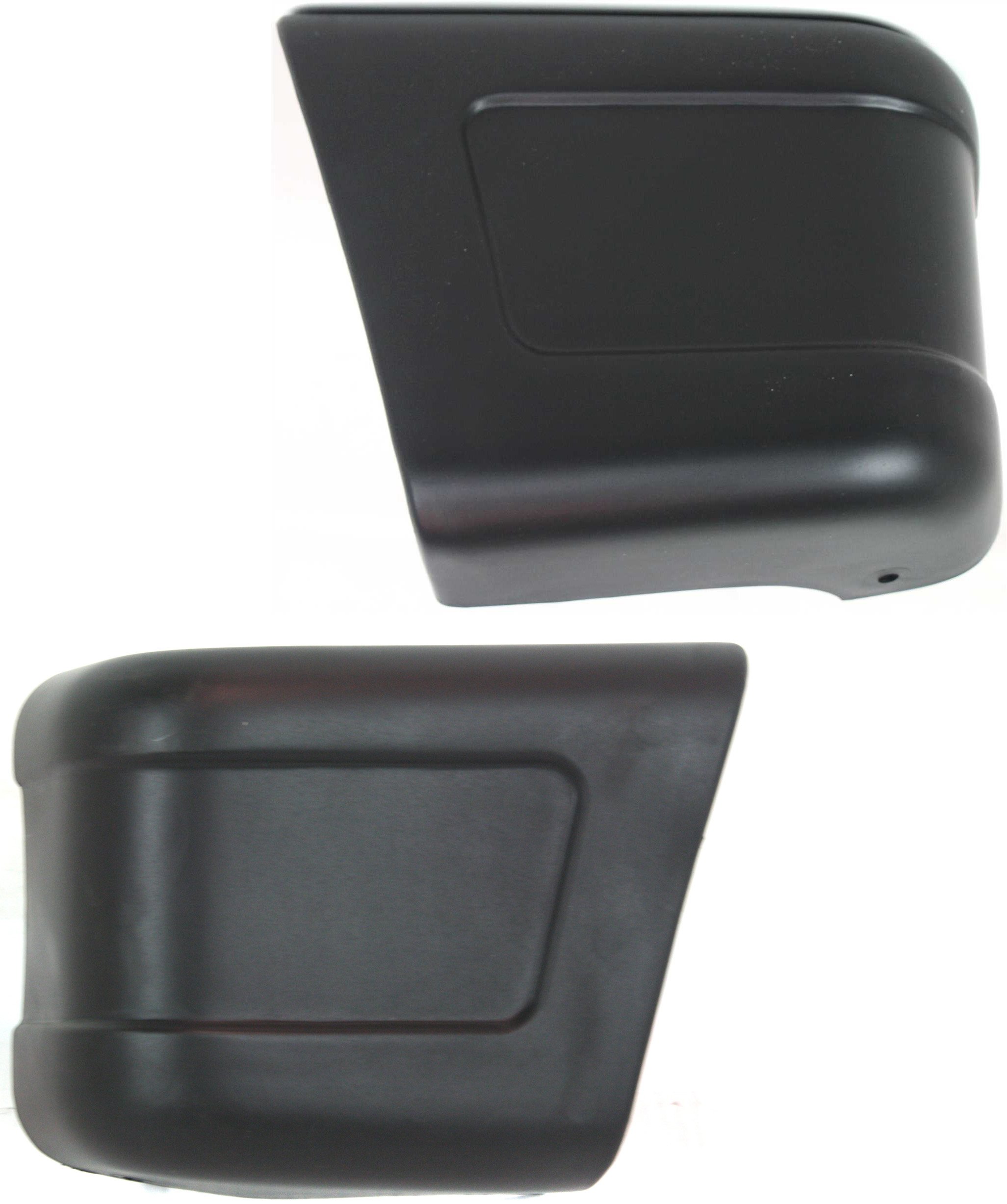 Front Bumper End Pair/Set for 1986-1995 Suzuki Samurai, Right (Passenger) and Left (Driver), Replacement