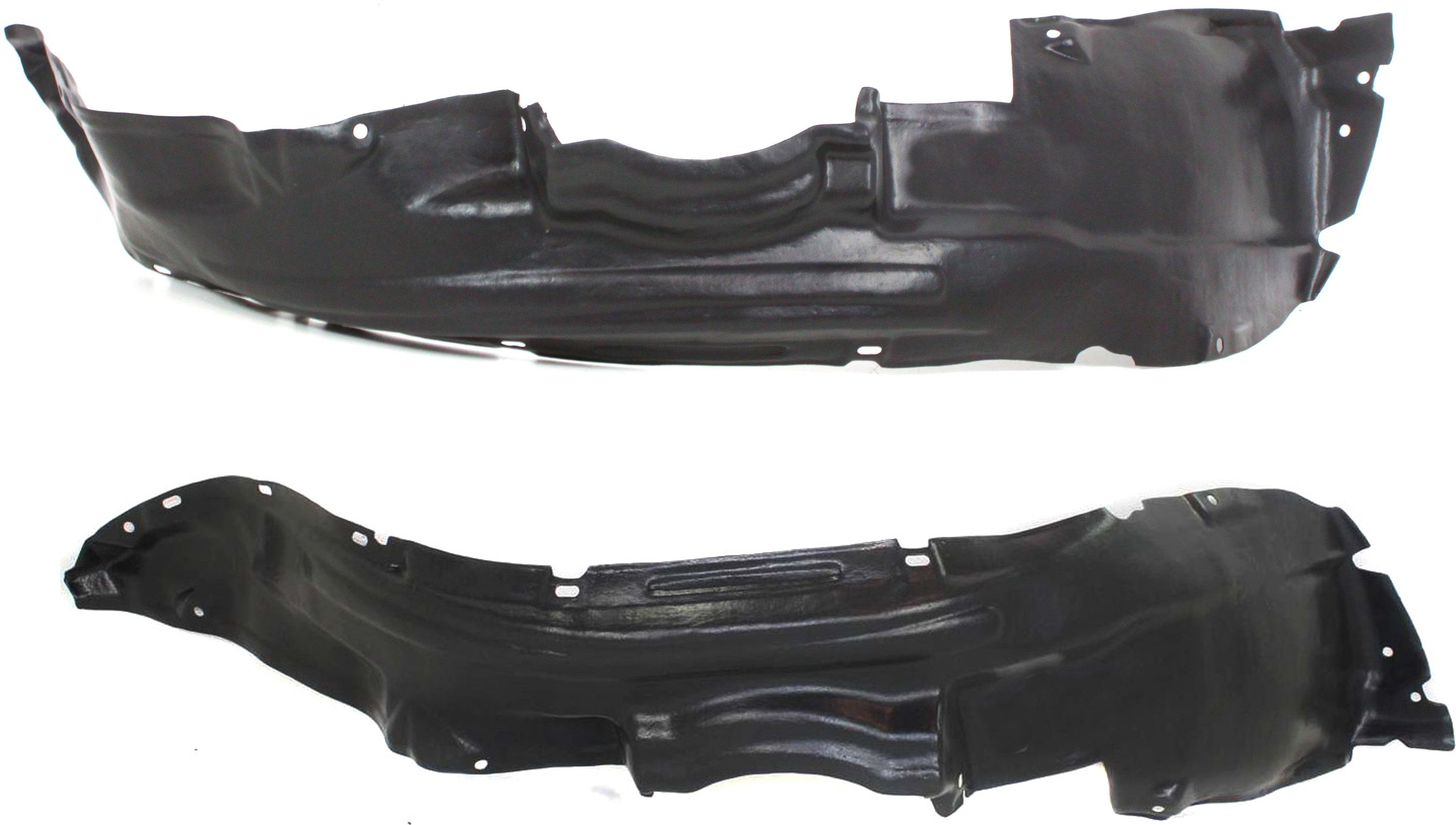Front Fender Liner Pair/Set for Toyota RAV4 1996-2000, Right (Passenger) and Left (Driver) Side Replacement