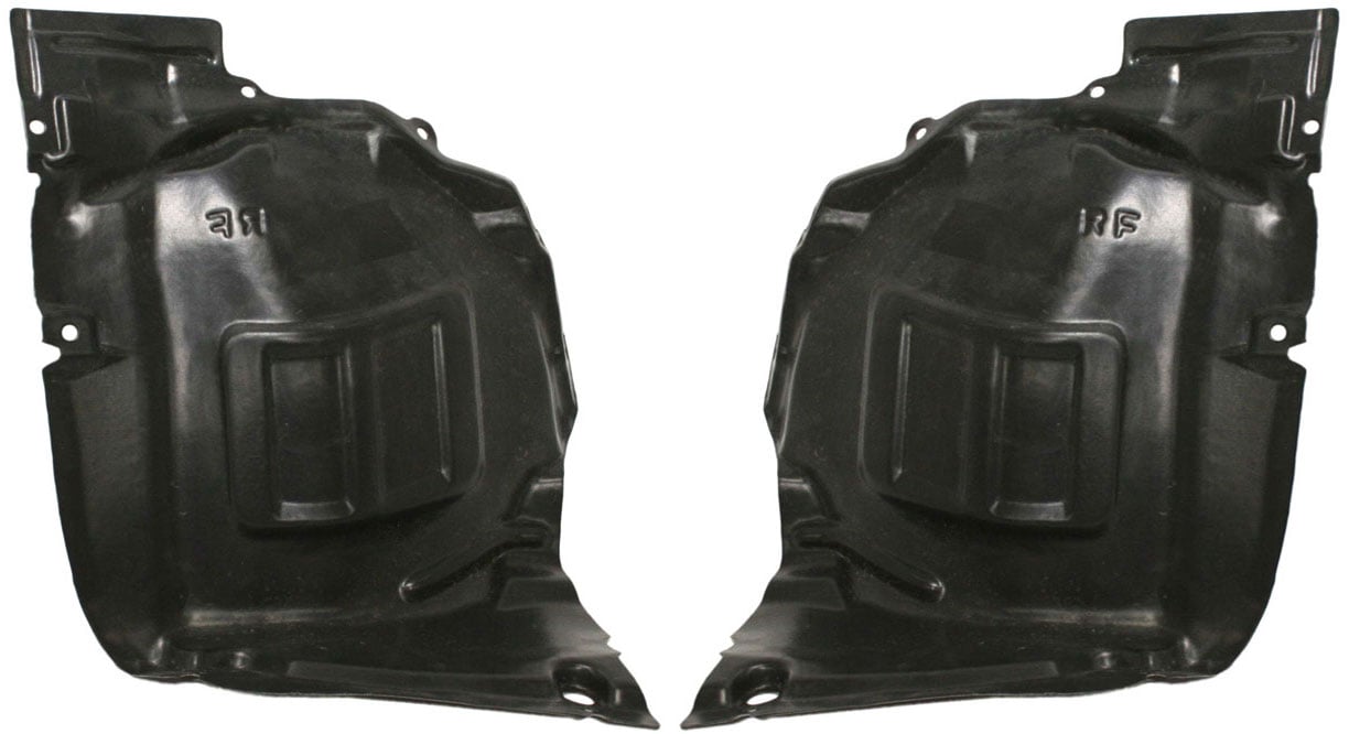 Front Fender Liner Pair/Set for 1996-1999 Pathfinder, Right (Passenger) and Left (Driver) Section, Suitable until 12-1998, Nissan Replacement