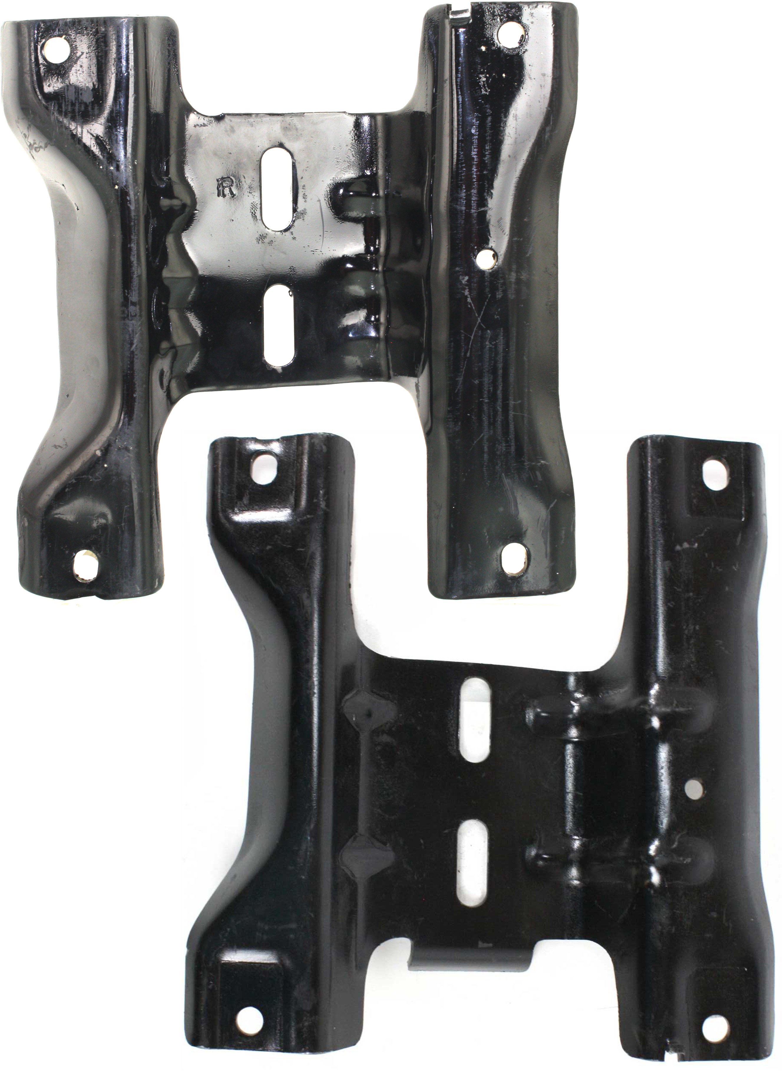 Front Bumper Bracket Pair/Set for Ford Expedition/F-150/F-250 1997-1998 Right (Passenger) and Left (Driver) Replacement
