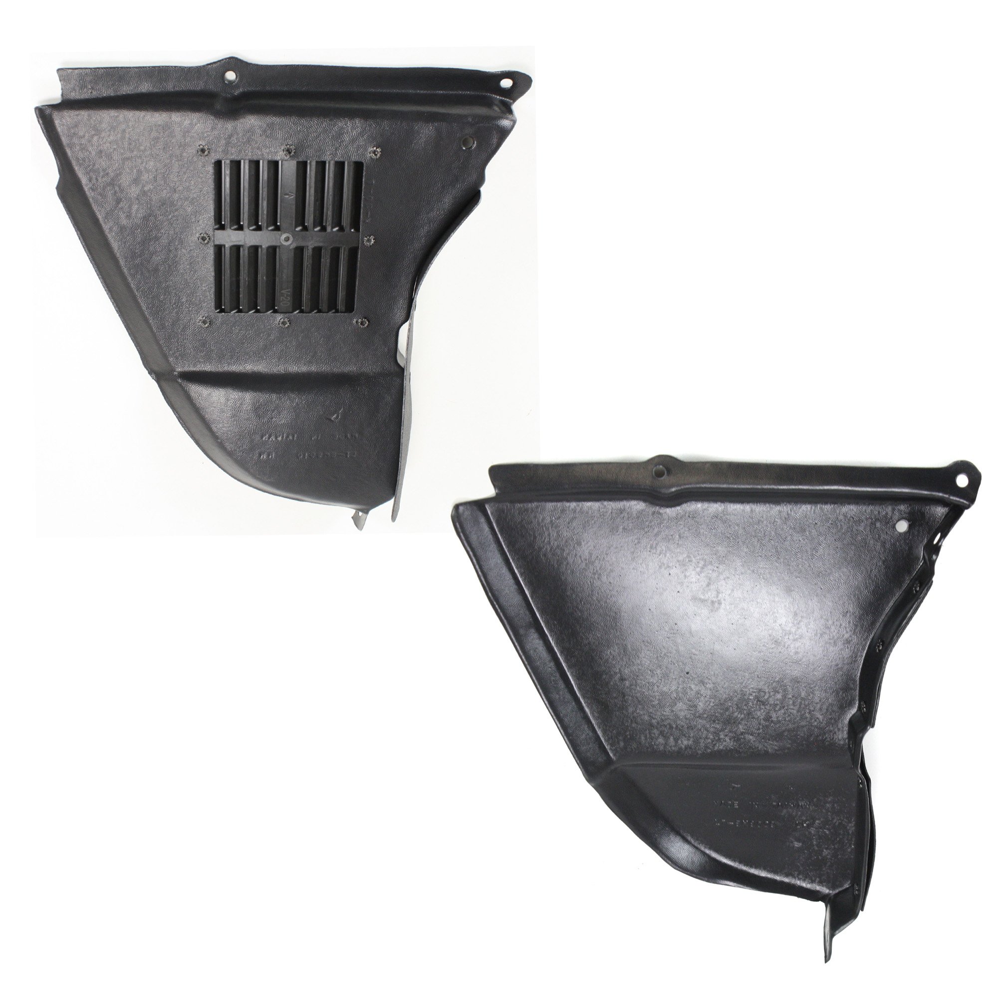Engine Splash Shield Set for BMW 5-Series 2004-2007, Set of 2, Replacement Set fits 520i, 525i, 530i, 535i, 540i, 545i, 550i models.