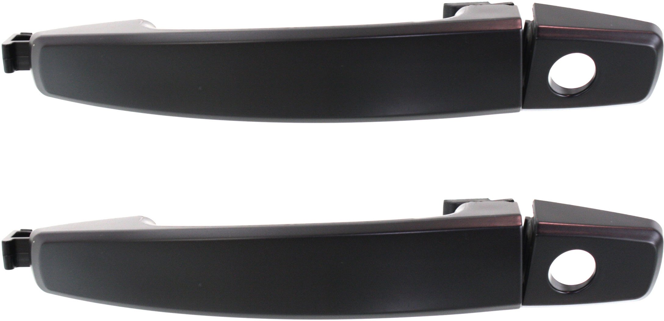 Front Exterior Door Handle Pair/Set for Chevrolet Aveo 2007-2011, Vue 2008-2010, Captiva Sport 2012-2015; Right (Passenger) and Left (Driver) Replacement