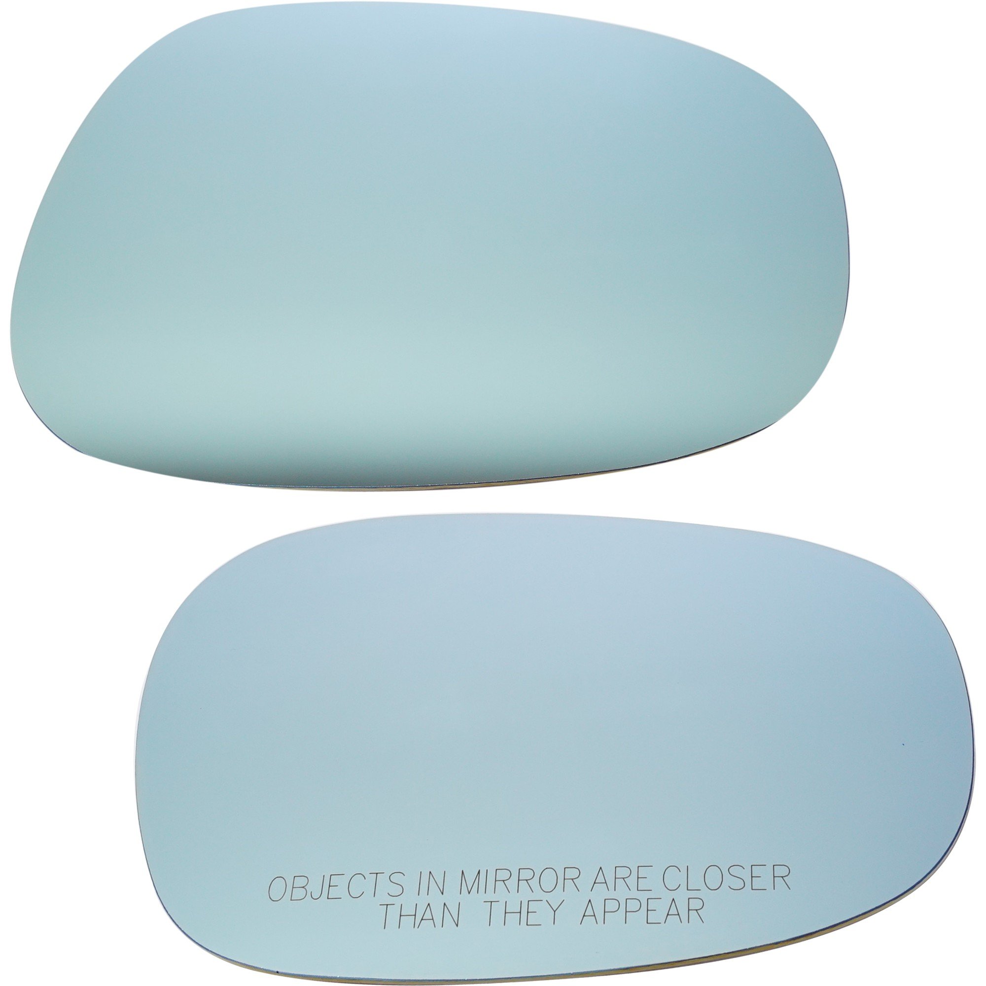 Heated Mirror Glass for BMW 1-Series (2010-2013) & 3-Series (2009-2012), Right (Passenger) & Left (Driver), with Backing Plate, without Auto-Dimming, Light Replacement Wagon. Models: for 128i, 135i, 335i, 328i.