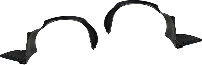 Front Fender Liner Pair/Set for Chevrolet Malibu 2004-2008, Right (Passenger) and Left (Driver) Sides Replacement