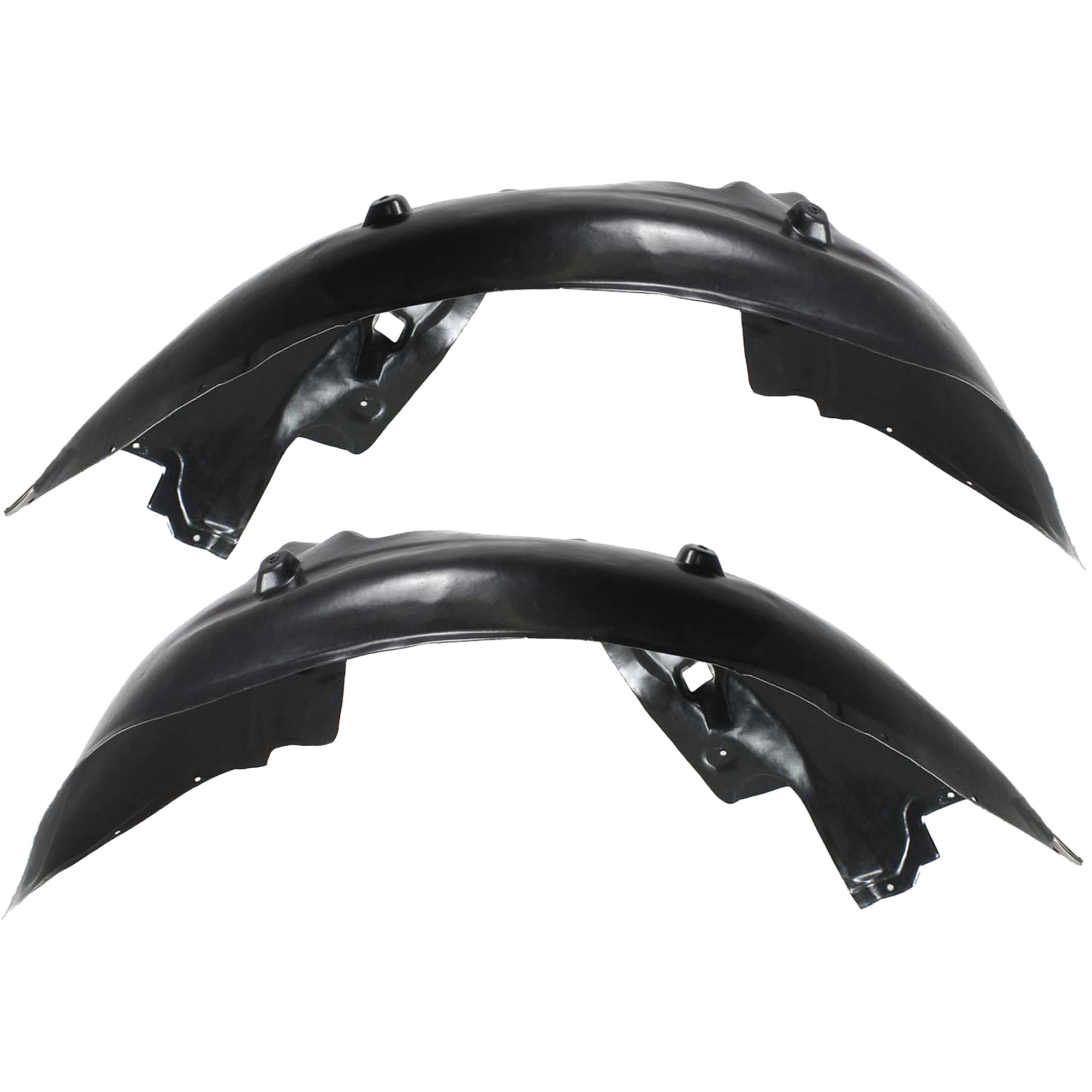 Front Fender Liner Pair/Set for Dodge Charger 2006-2010 / Magnum 2006-2007, Right (Passenger) and Left (Driver), Replacement
