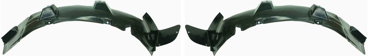 Front Fender Liner Pair/Set for Chevrolet Equinox 2005-2009 and Torrent 2006-2009, Right (Passenger) and Left (Driver) Sides, Replacement