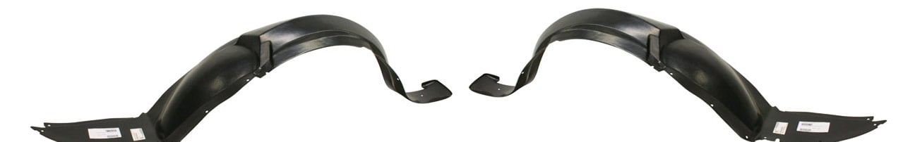 Front Fender Liner Pair/Set for Chevrolet Cobalt 2005-2010 / Pontiac G5 2007-2009, Right (Passenger) and Left (Driver), Suitable for LTZ, Sport, SS, GT Models, Replacement