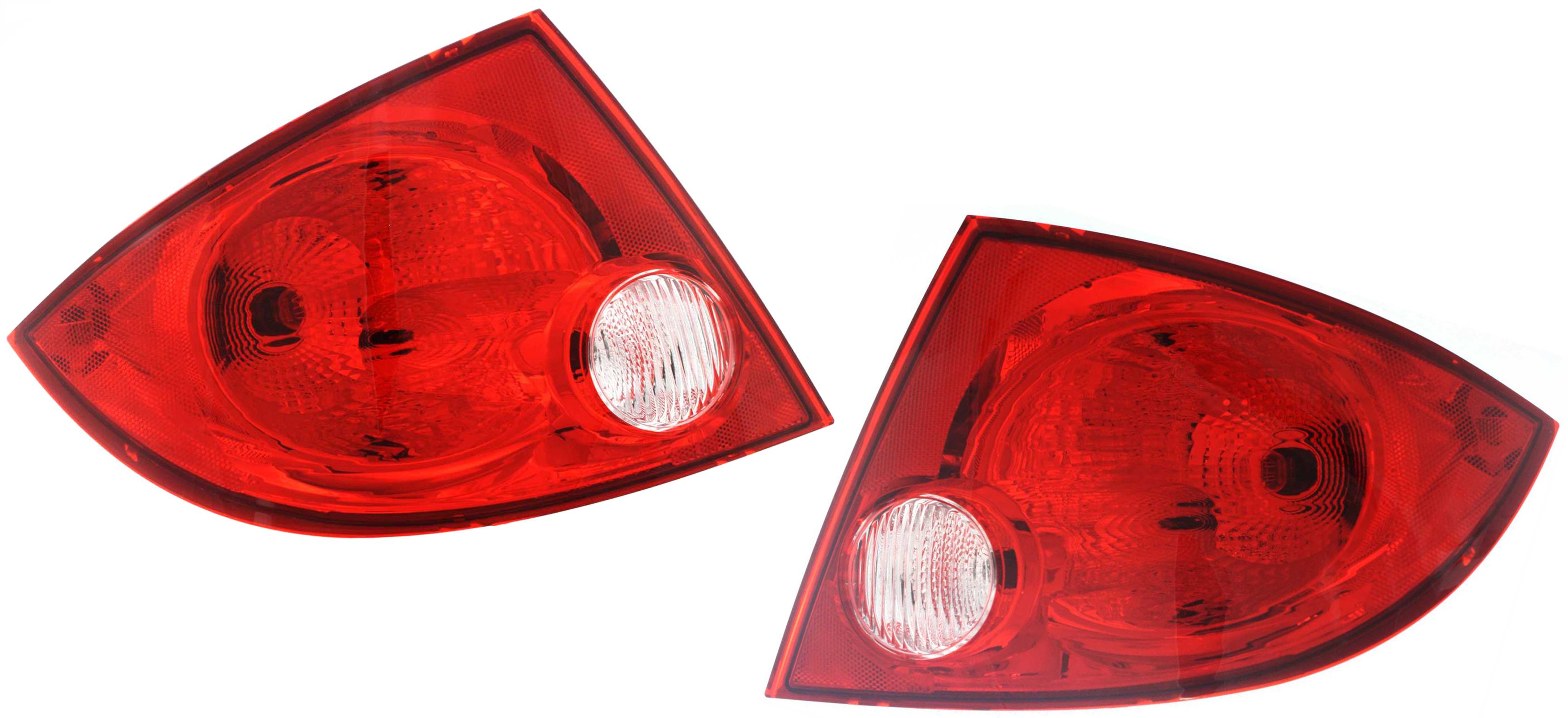 Tail Light Assembly for Chevrolet Cobalt Sedan 2005-2010, Right (Passenger) and Left (Driver), Replacement Pair/Set