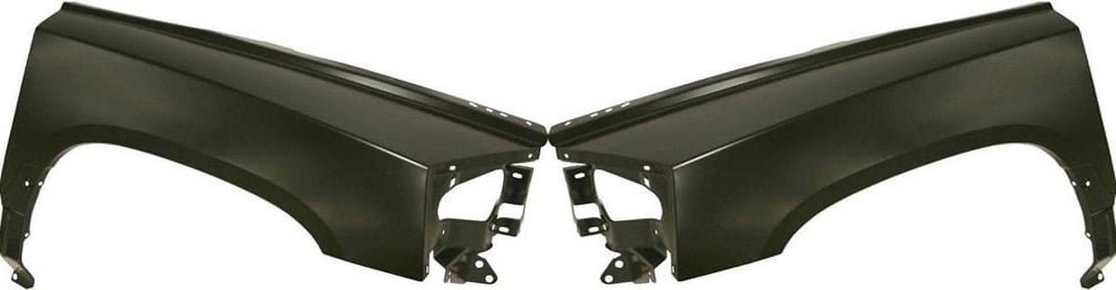 Front Fender Pair/Set for 2008-2011 Dodge Dakota, Right (Passenger) and Left (Driver), Primed (Ready to Paint) Replacement