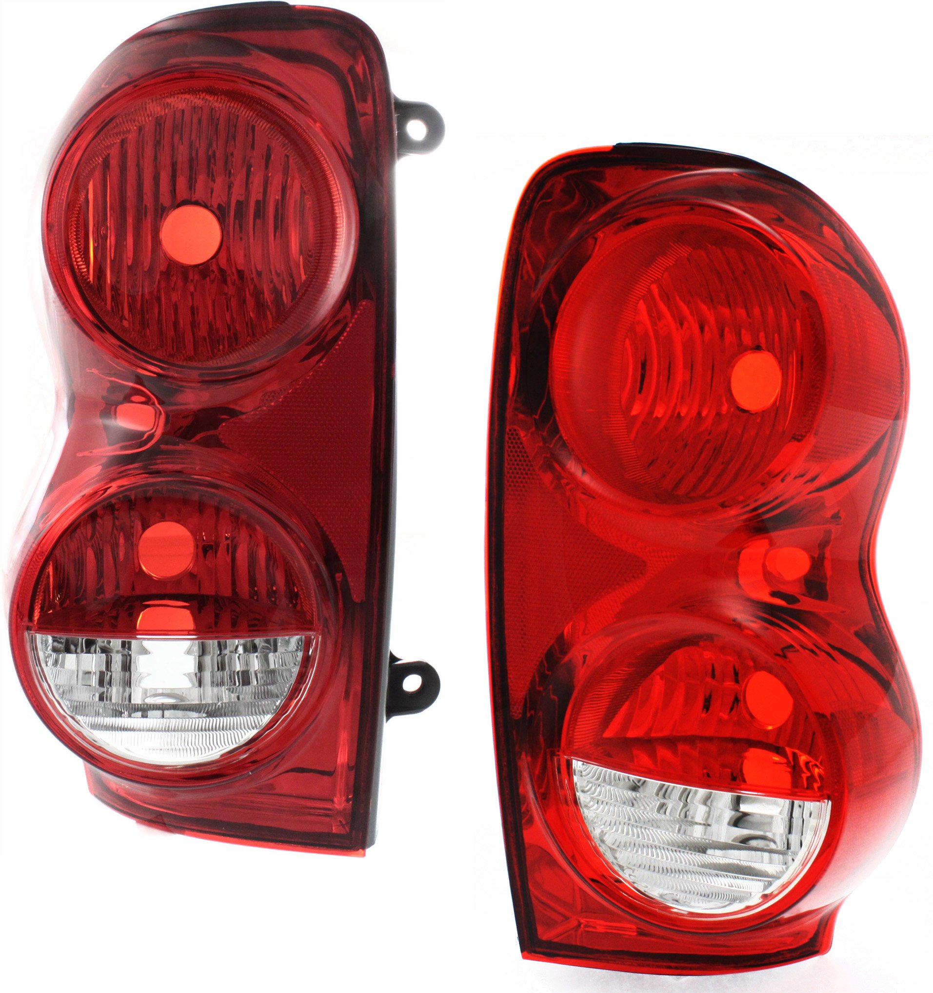 Tail Light Pair/Set for 2004-2009 Durango, Right (Passenger) and Left (Driver) with Lens and Housing, Replacement