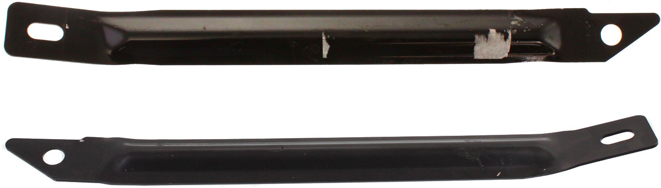 Front Bumper Bracket Pair/Set for Ford F-Series 1999-2004, Right (Passenger) and Left (Driver) Brace Mounting Replacement -- Fits F-150, F-250, F-350, F-450, F-550.