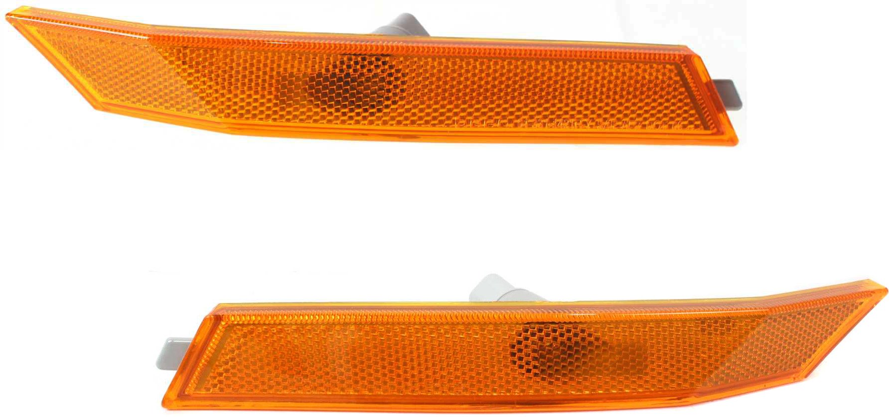 Front Side Marker Light Assembly for Ford Fusion 2006-2009, Right (Passenger) and Left (Driver), Replacement Pair/Set