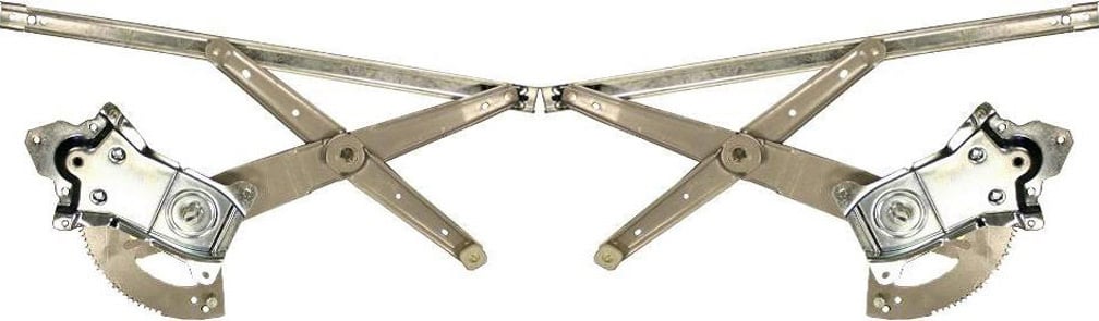 Front Window Regulator Set for Ford Explorer 1991-2001, Explorer Sport Trac 2001-2005, Right (Passenger), Power, Without Motor, Replacement