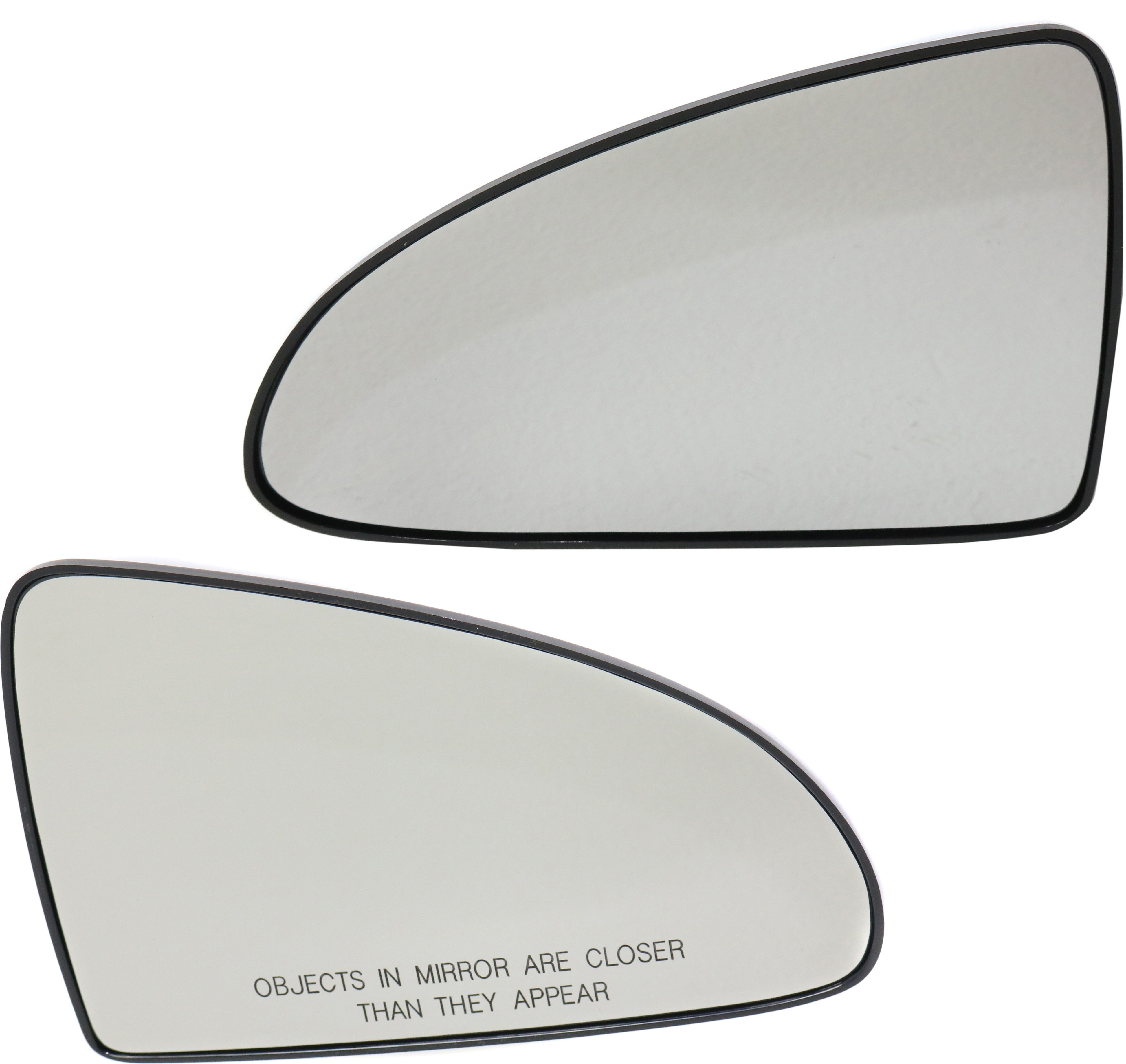 Heated Mirror Glass Pair/Set for Chevrolet Malibu LT Model (2004-2008)/ LTZ Model (2006-2007), Includes 2008 Classic, Right (Passenger) and Left (Driver), with Backing Plate Replacement