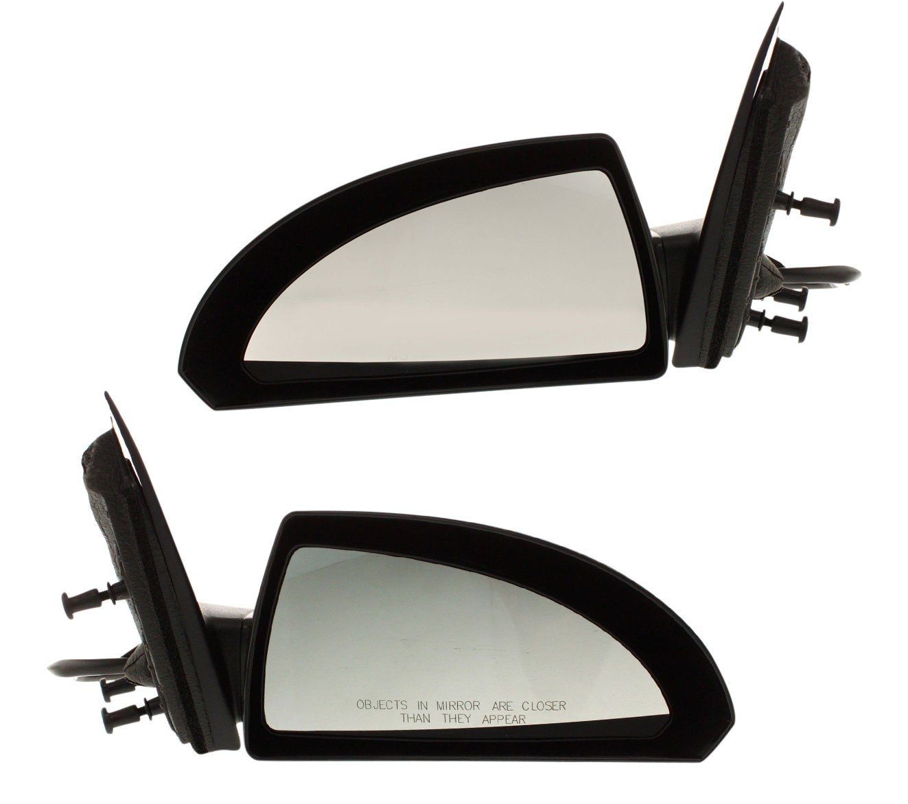Power Heated Paintable Mirror Pair/Set for Chevrolet Impala 2006-2013/Impala Limited 2014-2016 Right (Passenger) and Left (Driver), Non-Folding, with Textured Base Replacement