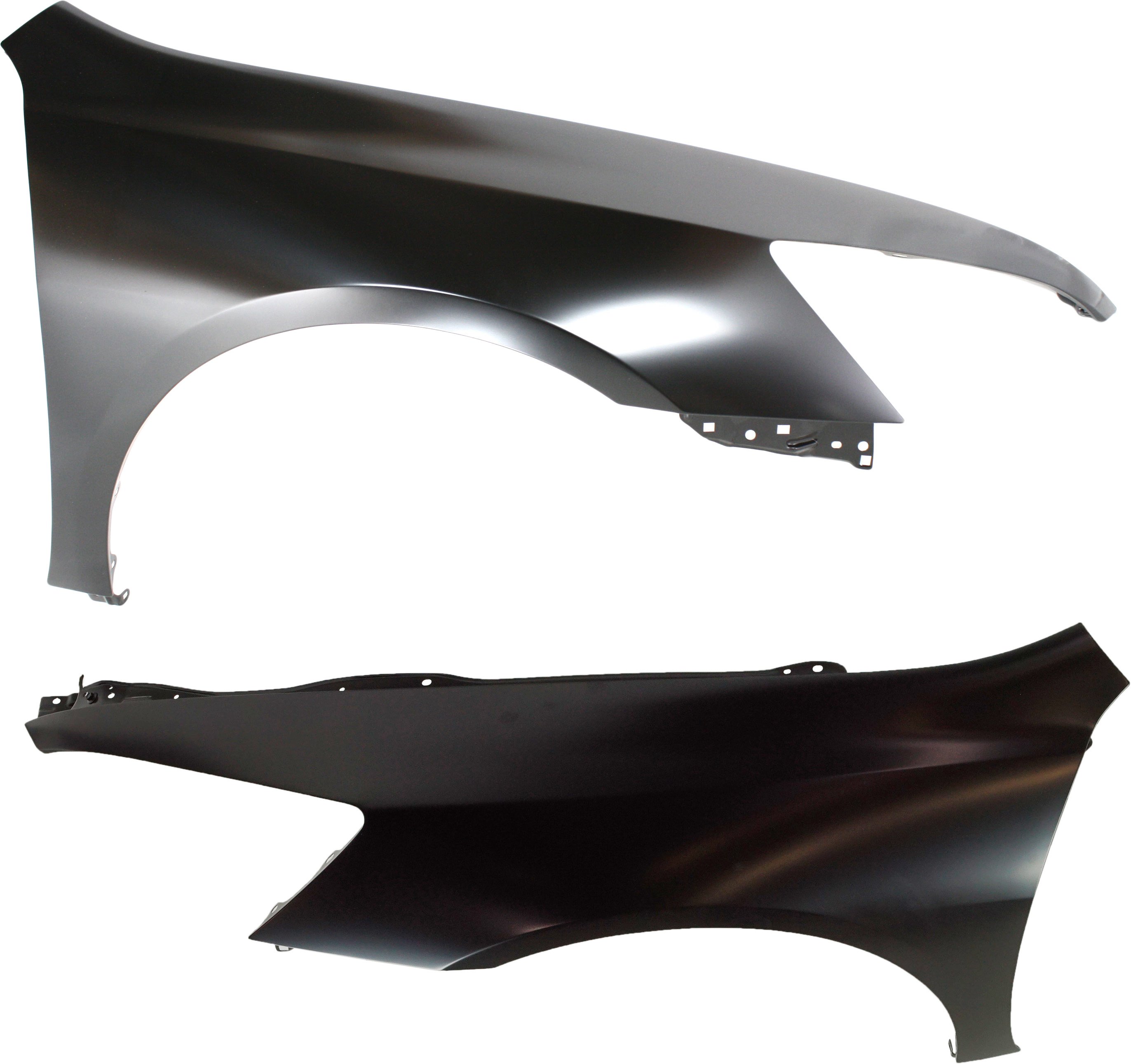 Front Fender Pair/Set for Honda Accord 2003-2007, Right (Passenger) and Left (Driver), Primed (Ready to Paint), Coupe, Replacement