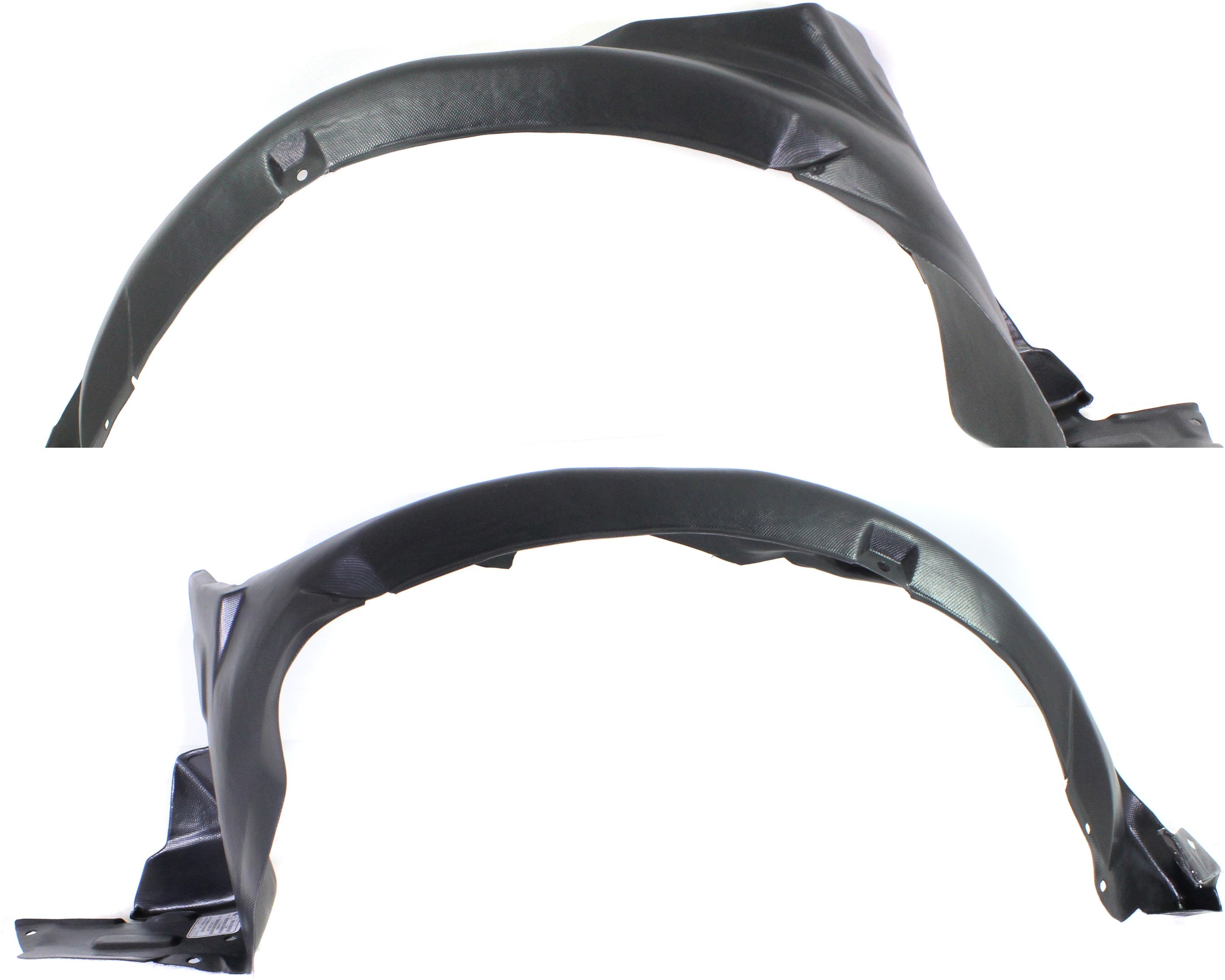 Front Fender Liner for 2000-2002 Hyundai Accent, Right (Passenger) and Left (Driver) Side Pair/Set, Replacement
