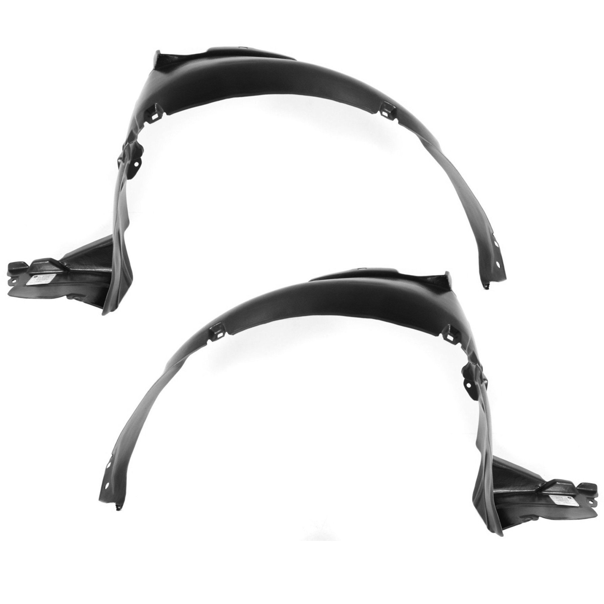 Front Fender Liner Pair/Set for Hyundai Sonata 2002-2005, Right (Passenger) and Left (Driver) Replacement
