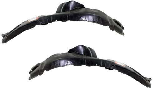 Front Fender Liner for Hyundai Tucson 2005-2009, Right (Passenger) and Left (Driver), 2.0L Engine, Pair/Set of 2 Replacement