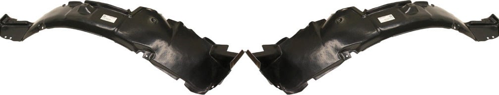 Front Fender Liner Pair/Set for Hyundai Elantra 2004-2006, Right (Passenger) and Left (Driver) Side Replacement