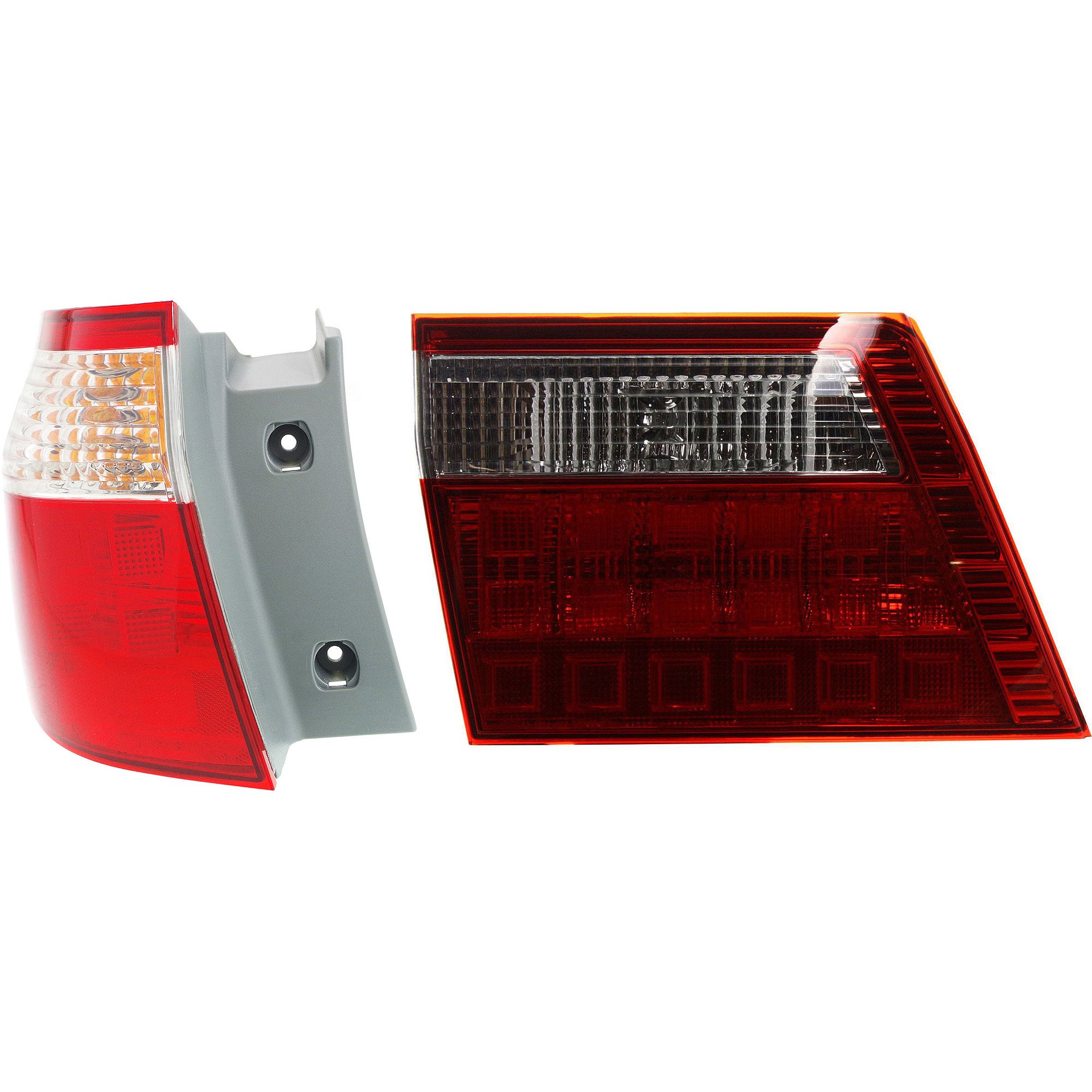 Tail Light Set for Honda Odyssey 2005-2007, Left (Driver) Inner and Outer, Halogen Replacement