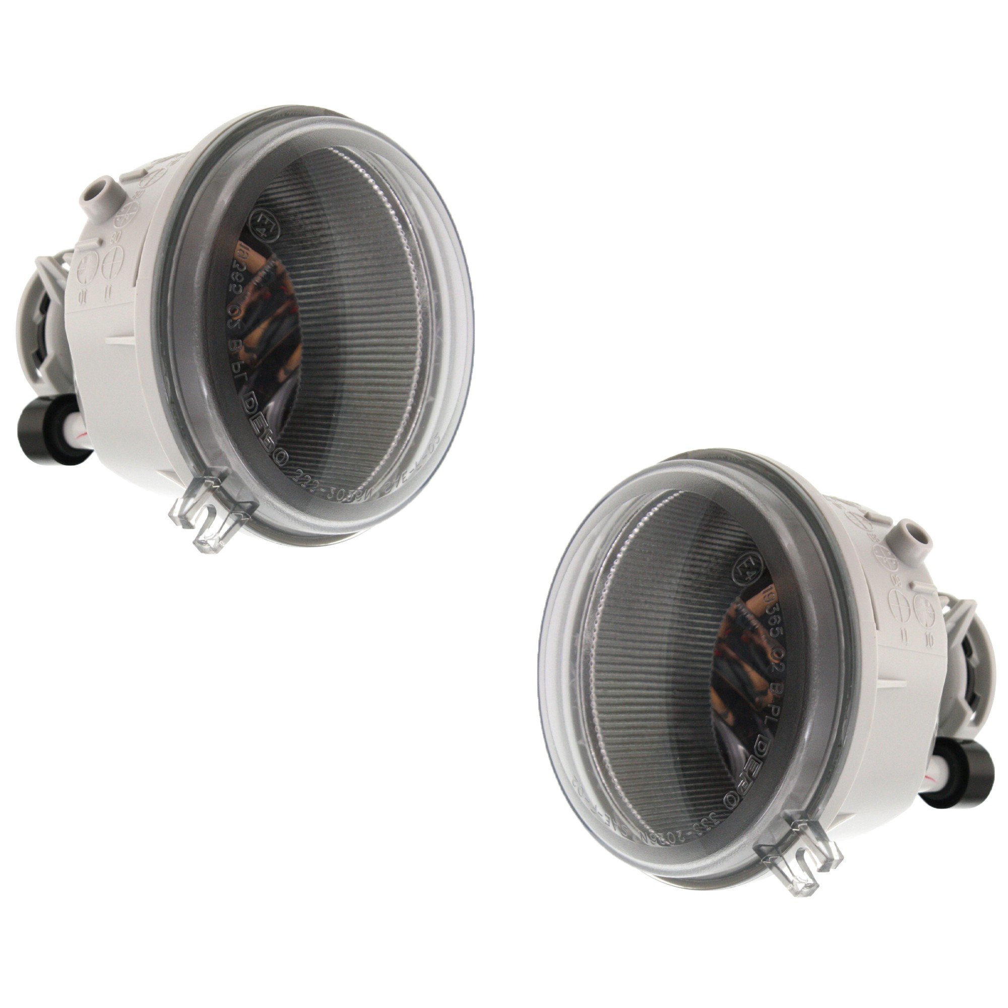 Front Fog Light Assembly Pair/Set for 2005-2007 Jeep Liberty, Right (Passenger) and Left (Driver), Suitable for Limited/Sport Models, Replacement