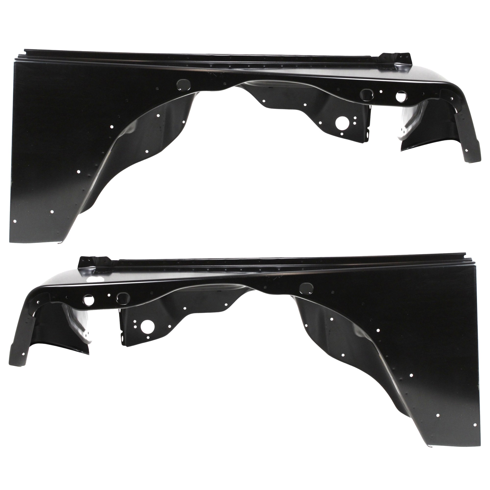 Front Fender Pair/Set for Jeep Wrangler (TJ) 1997-2006, Right (Passenger) and Left (Driver), Primed (Ready to Paint) Replacement