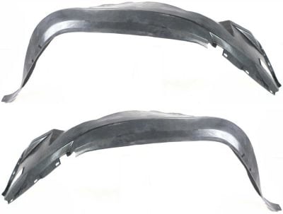 Front Fender Liner Pair/Set for Jeep Grand Cherokee 1993-1998, Right (Passenger) and Left (Driver) Side Replacement