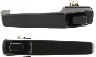 Front Door Handle Pair/Set for Jeep Cherokee 1984-1996, Includes Right (Passenger) and Left (Driver) Outside Handles, Plastic, Replacement