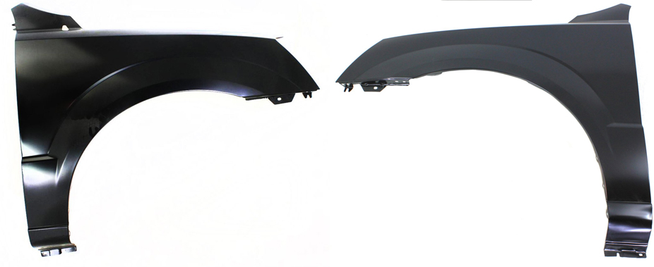 Front Fender Pair/Set for KIA Sorento 2003-2009, Right (Passenger) and Left (Driver), Primed (Ready to Paint), Base/LX Models Replacement