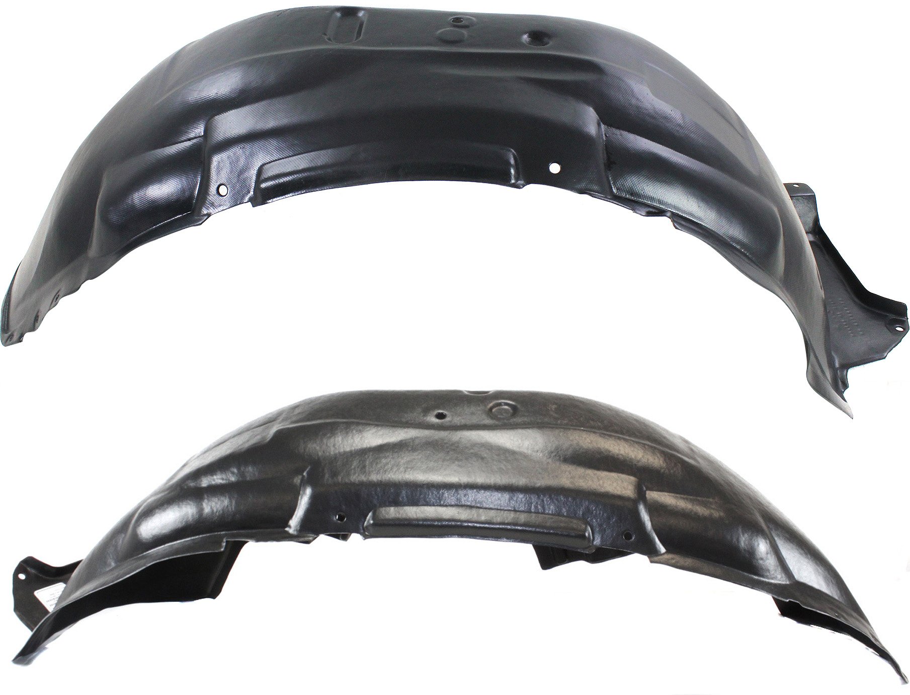 Front Fender Liner Pair/Set for Kia Sorento 2003-2006, Includes Right (Passenger) and Left (Driver) Sides, Replacement