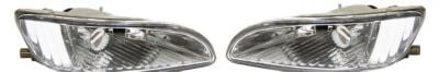 Front Fog Light Assembly Pair/Set for Lexus RX330 (2004-2006) / RX350 (2007-2009), Includes Right (Passenger) and Left (Driver) Lights, Replacement