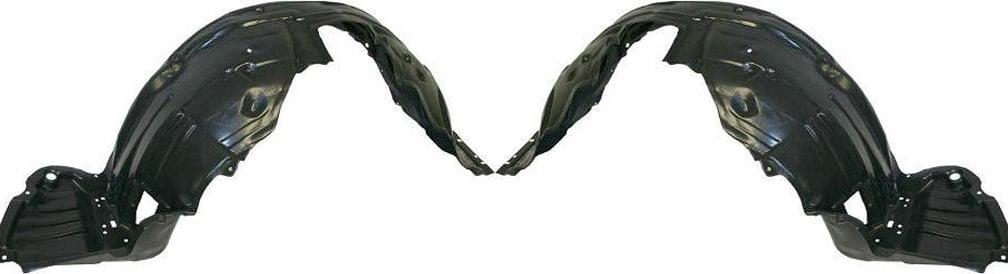 Front Fender Liner Pair/Set for 2001-2003 Lexus LS430, Right (Passenger) and Left (Driver) Side Replacement