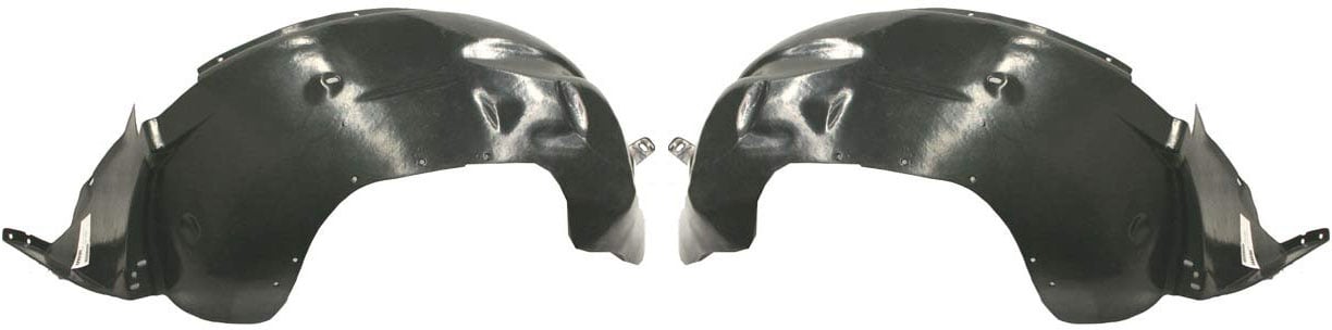 Front Fender Liner Pair/Set for 2003-2006 Lincoln Navigator, Right (Passenger) and Left (Driver) Sides, Replacement