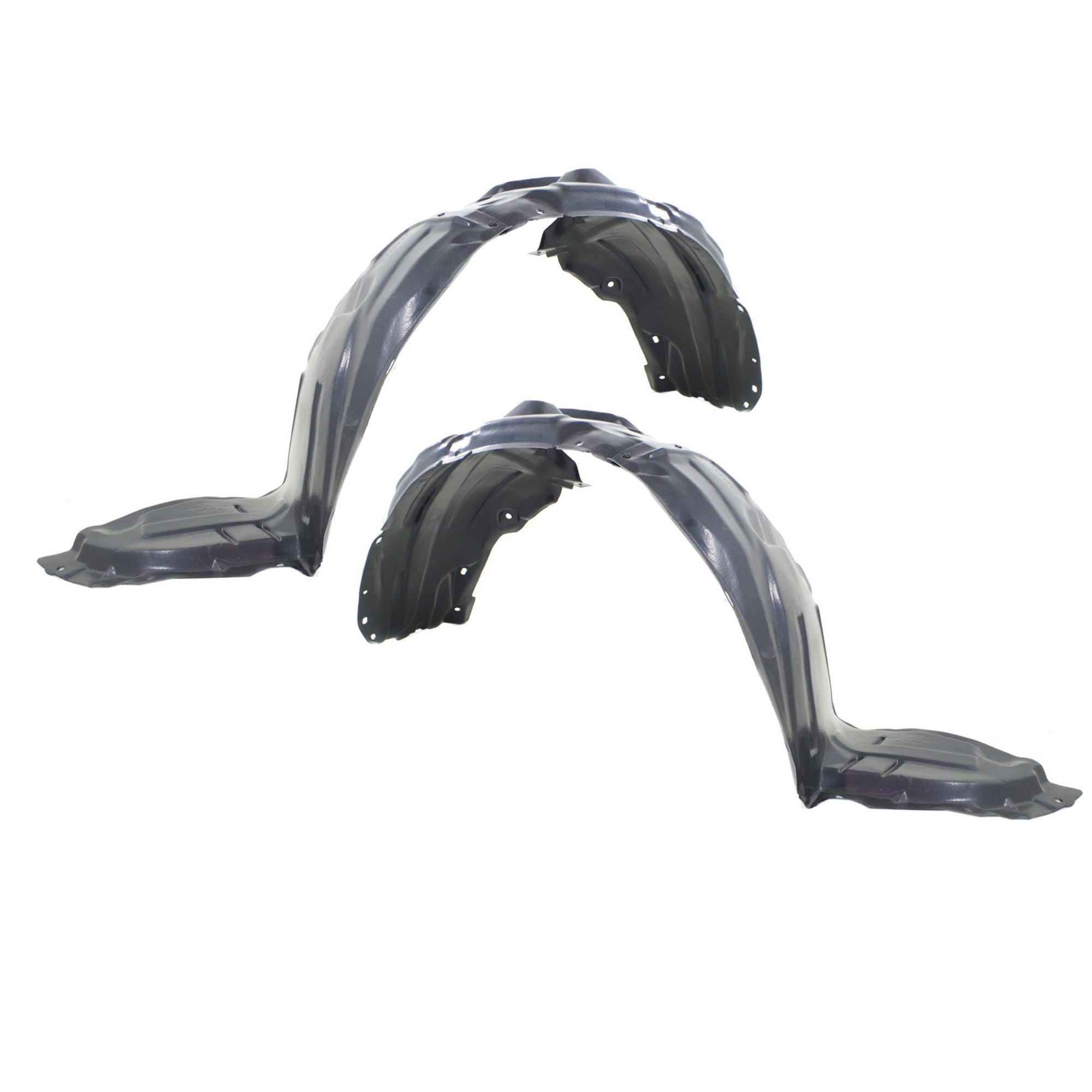 Front Fender Liner Pair/Set for 2004-2006 Mazda Mazda 3, Right (Passenger) and Left (Driver) Replacement
